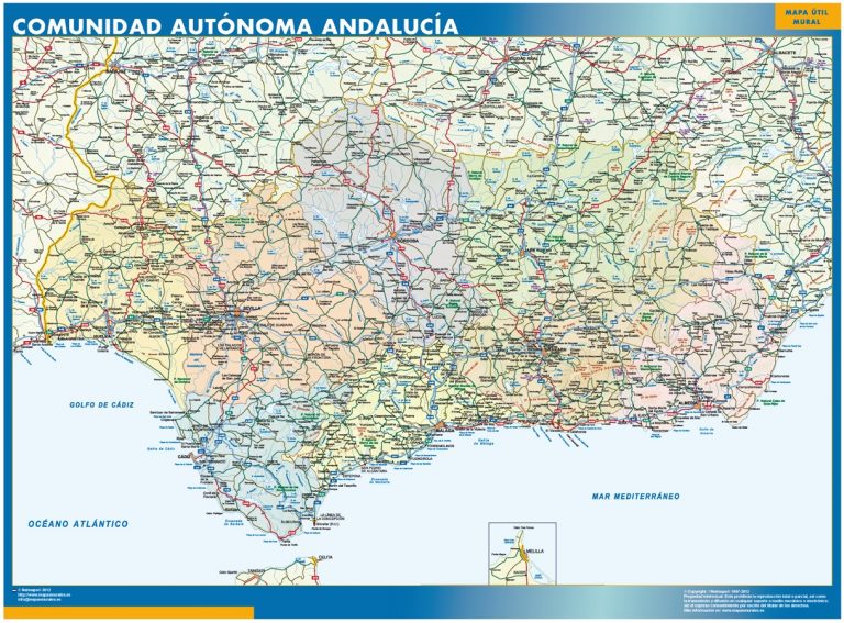 Karten von Autonome Gemeinschaften Spaniens bei Netmaps Karten Deutschland